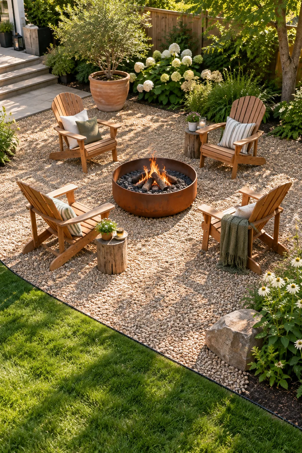 How to Build a Walkable Pea Gravel Backyard (Plus Quantity Chart)