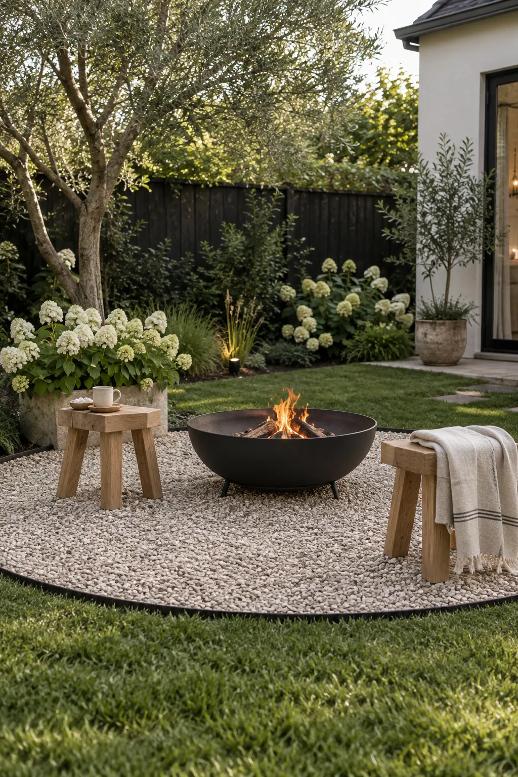 12+ Clever Small Backyard Fire Pit Landscaping Ideas