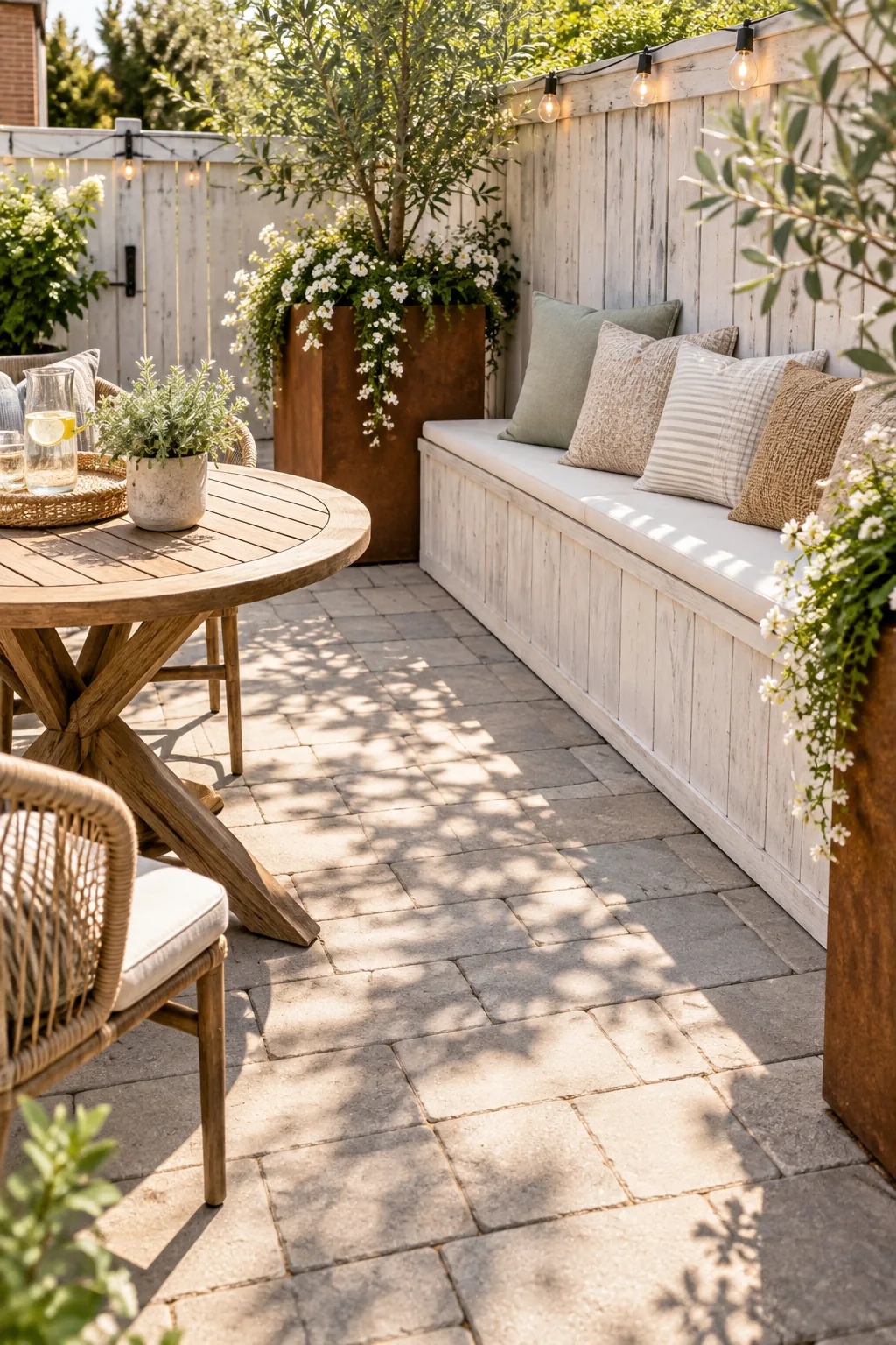 Small Patio Design Pictures: The Tall Planter Cheat Sheet