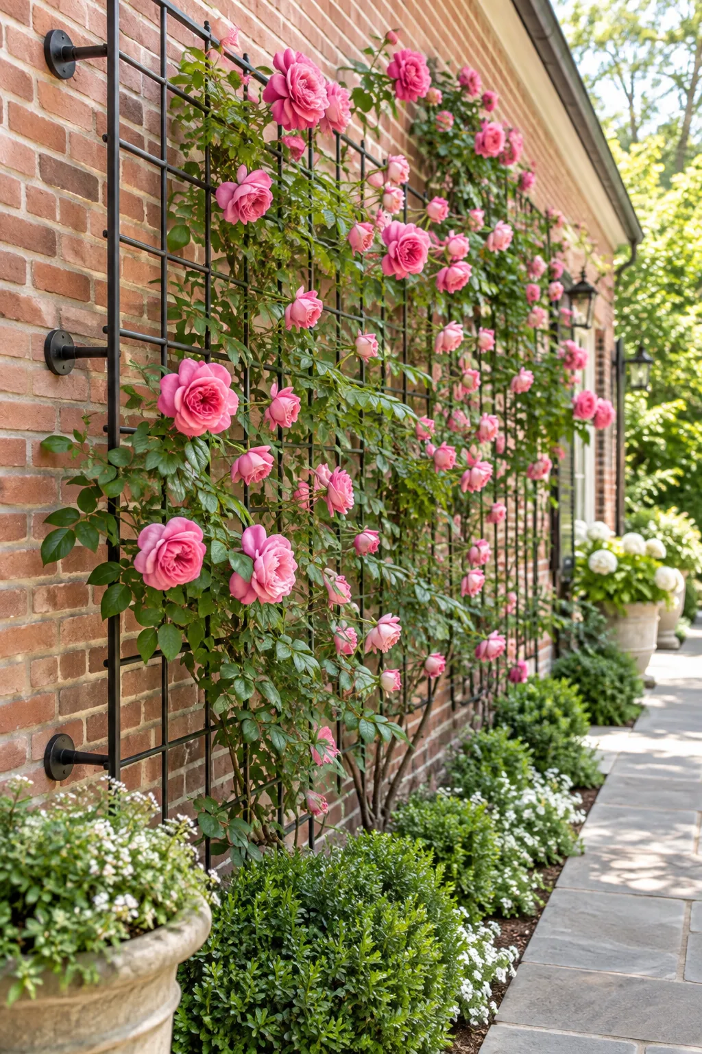 Build a Lush Wall Trellis & Get Our Climber Pairing Chart