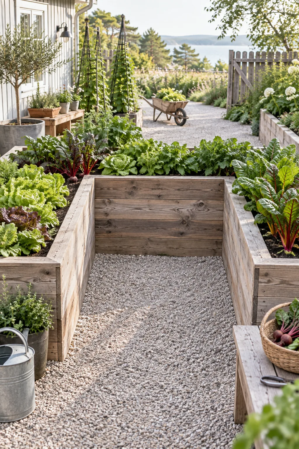 17+ Brilliant Vegetable Garden Layout Ideas