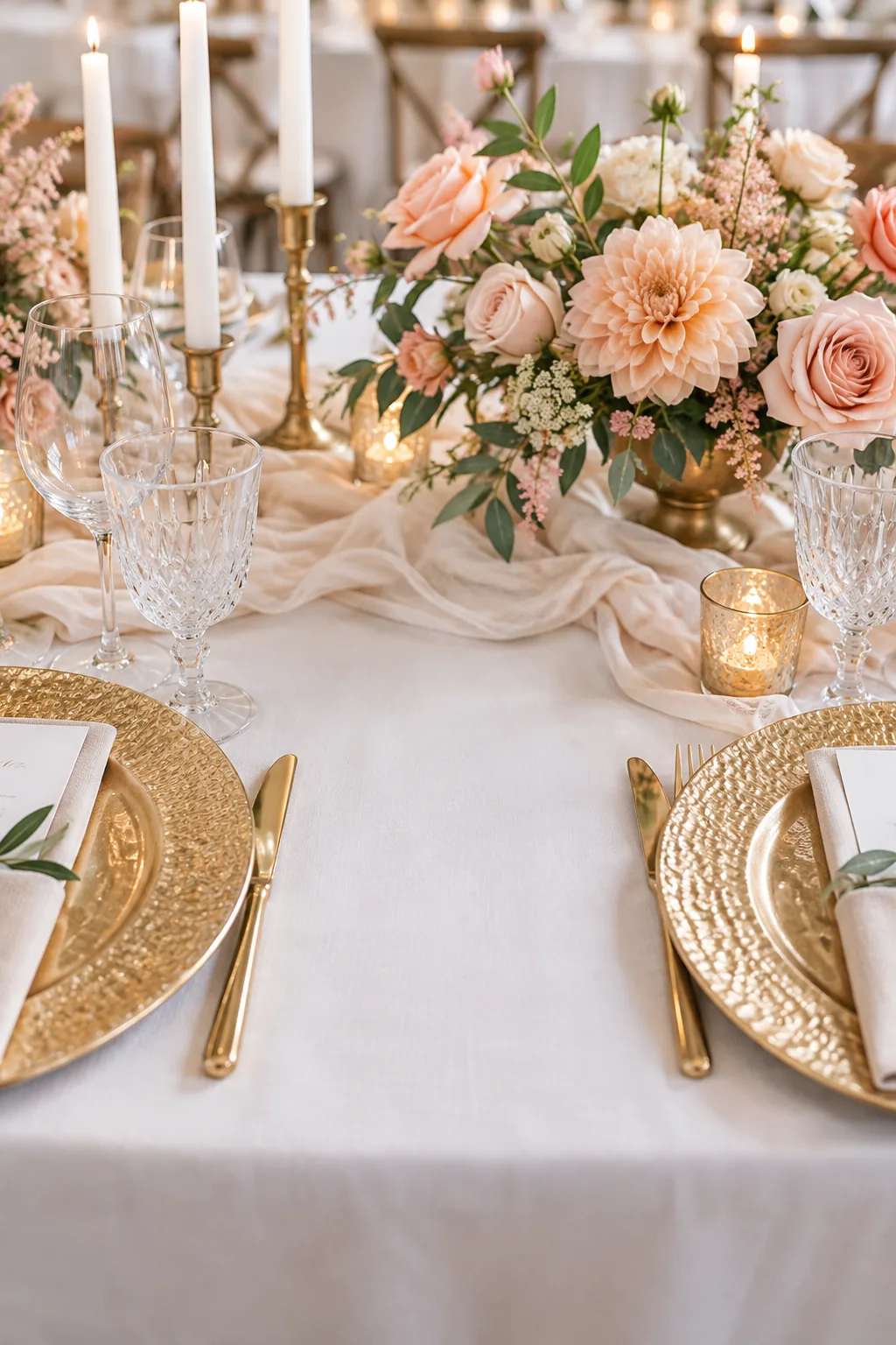 Wedding Table Decor: The Perfect Guest View & Spacing Guide