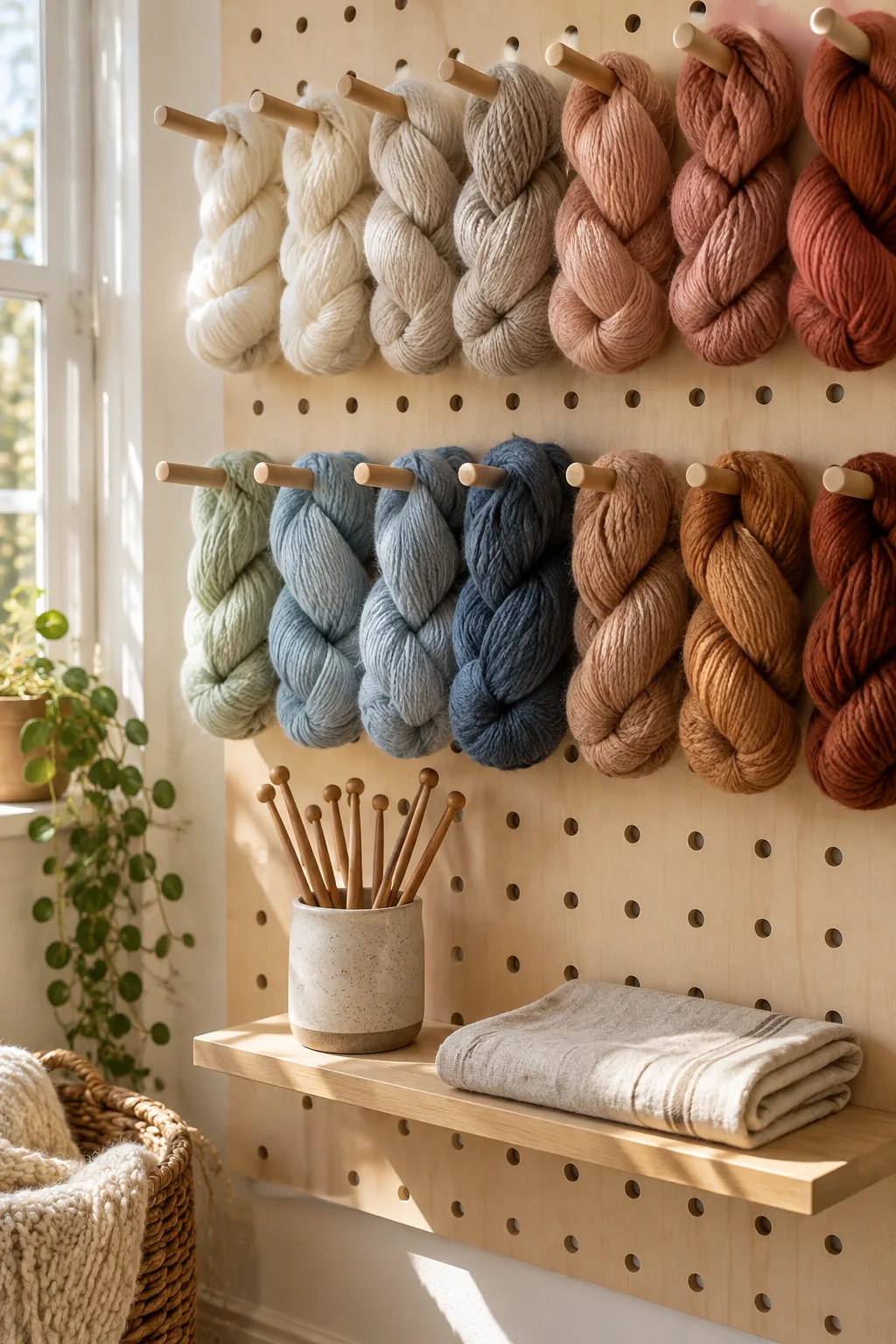 15+ Clever Yarn Storage Ideas for Your Craft Room