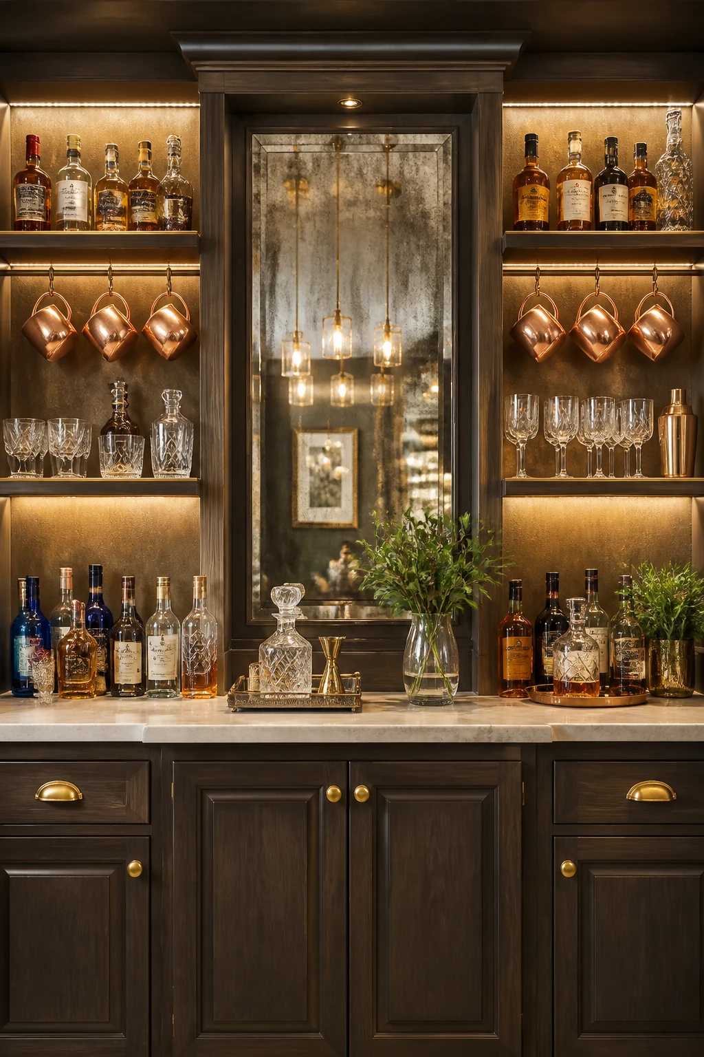 Curating a Showstopping Back Bar