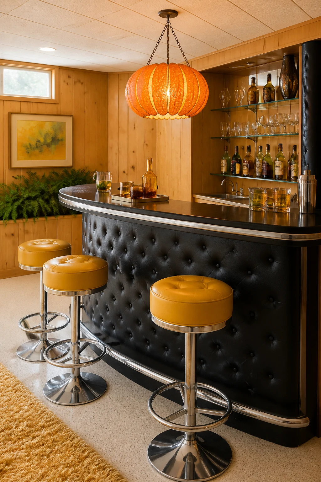 The 1960s Home Bar Experience