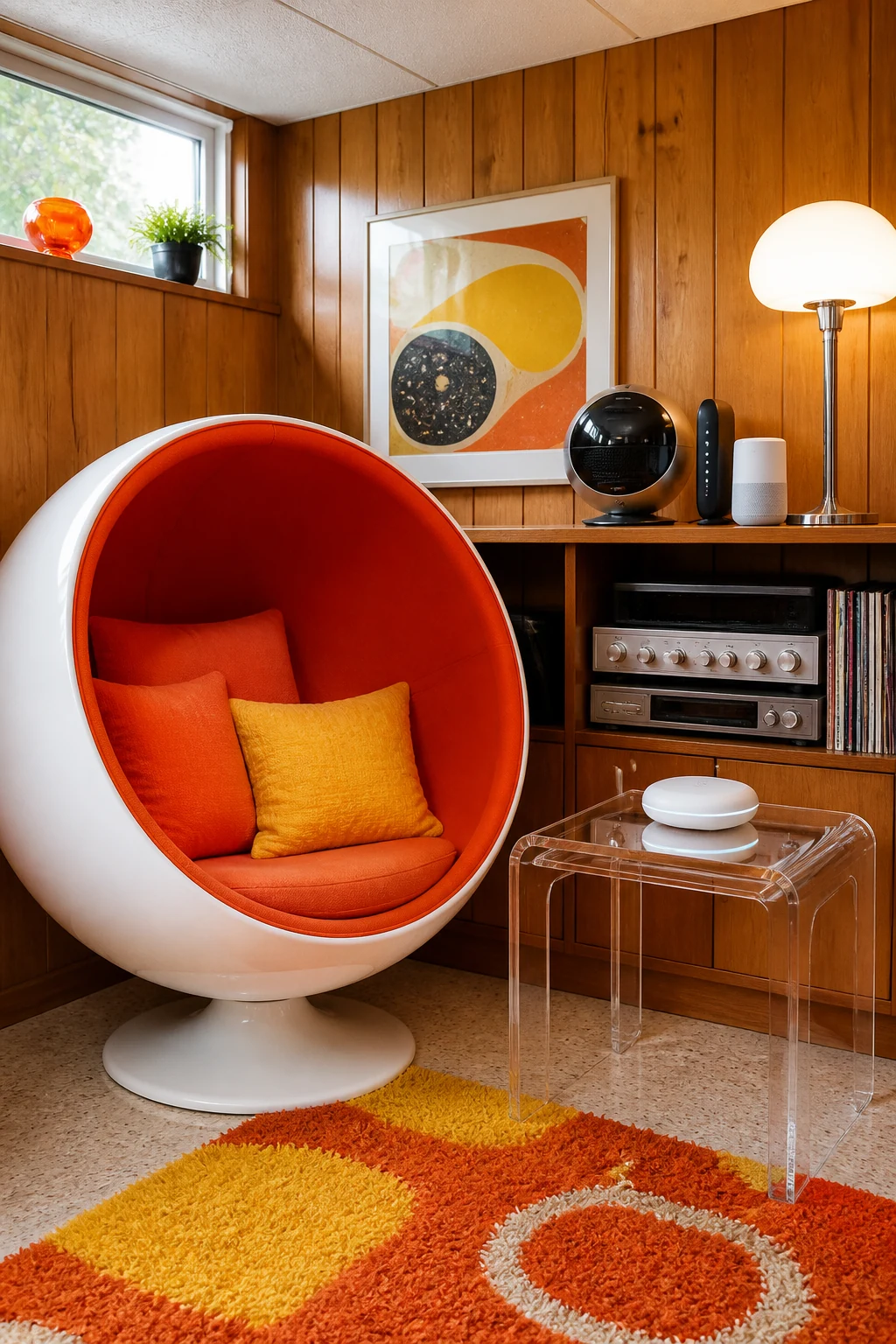 1960s Space-Age Furniture Meets 2010s Technology
