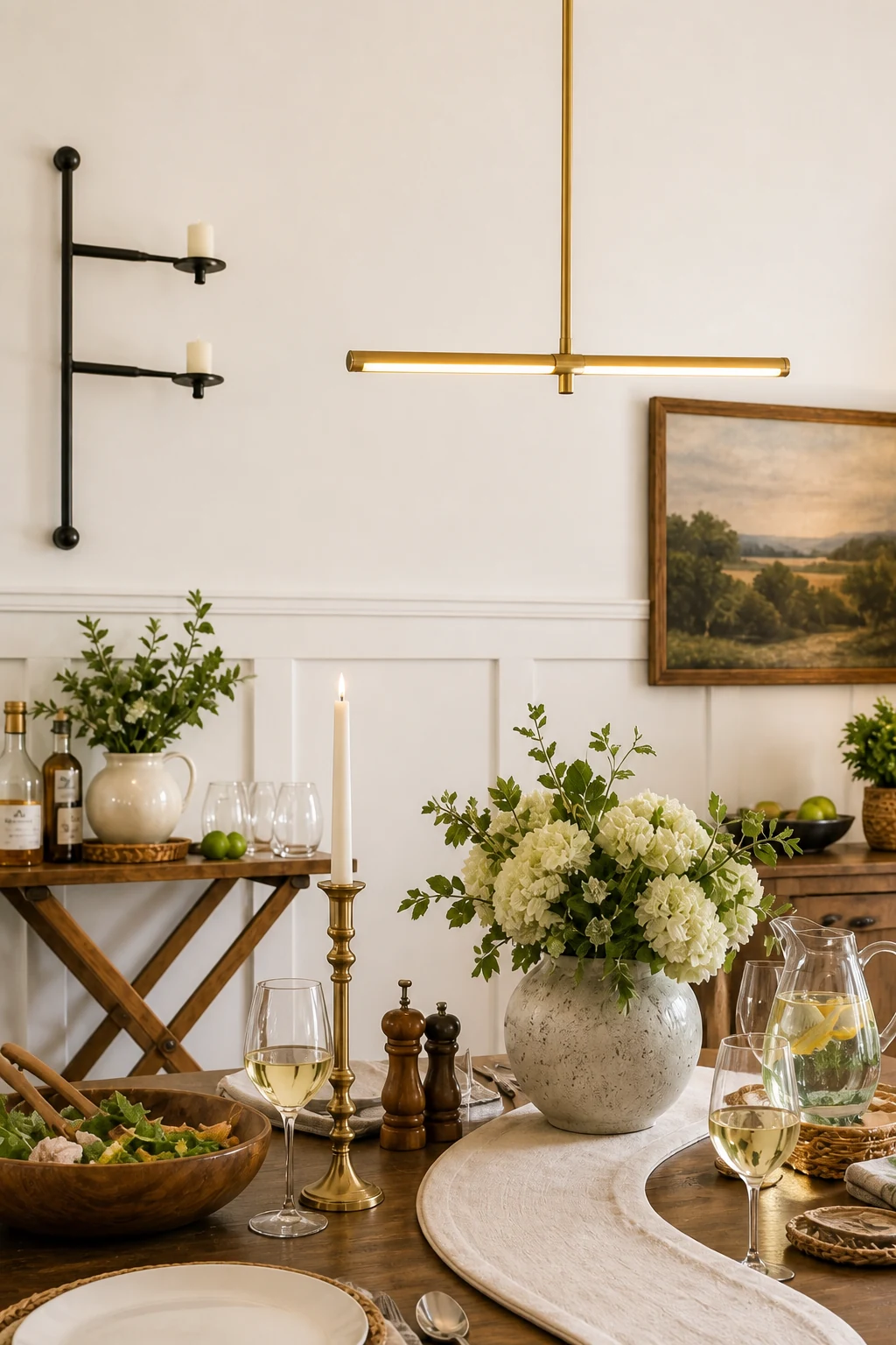 Spotting the letter F in wall decor