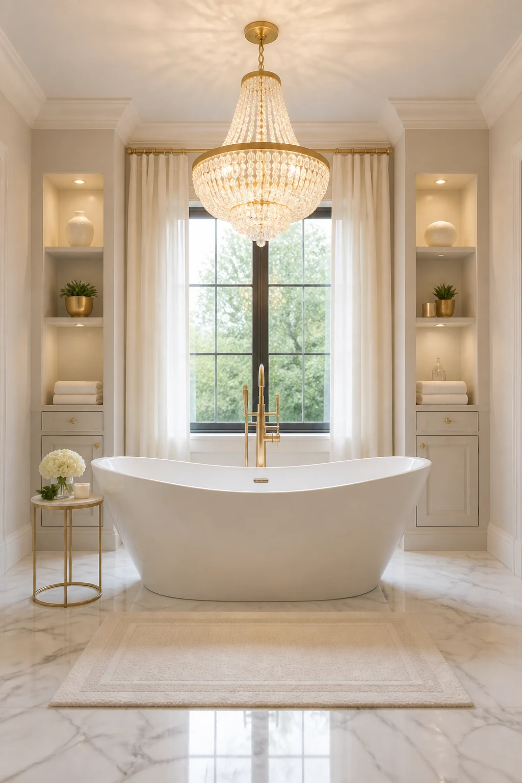 Creating a Central Spa Focal Point