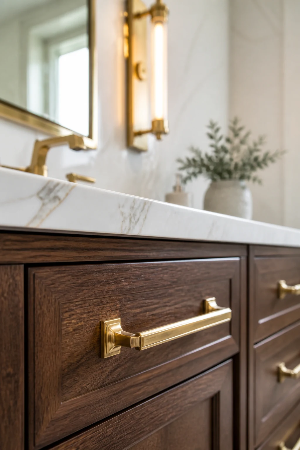 Elevating Details with Brass Accents