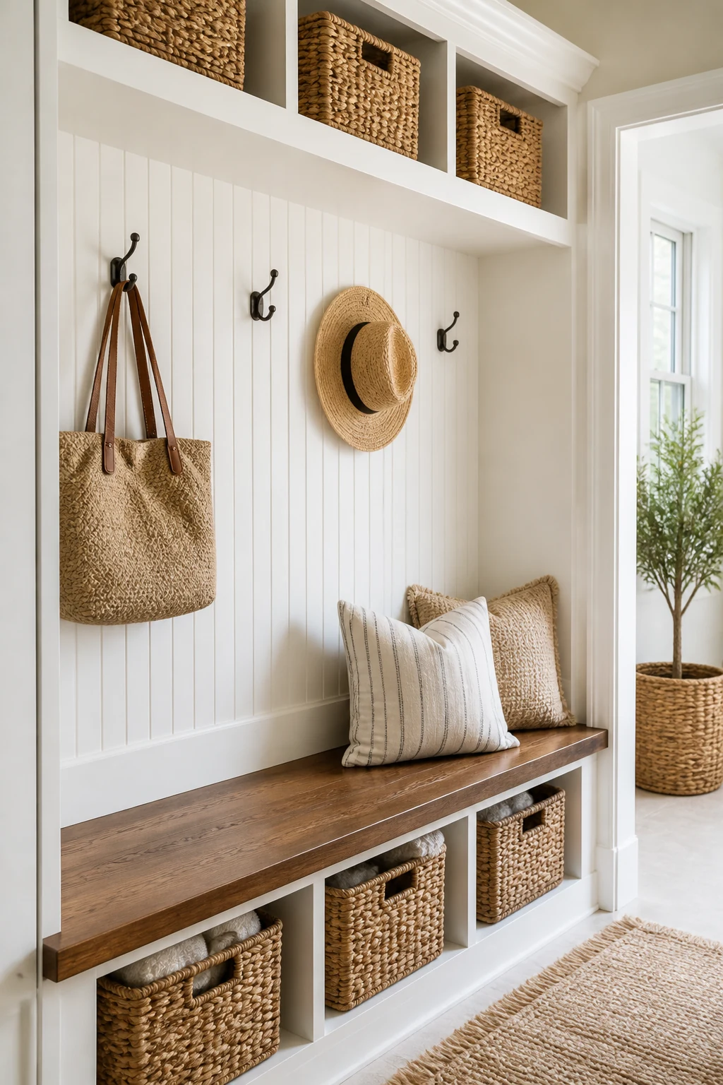 Warming Up White Beadboard