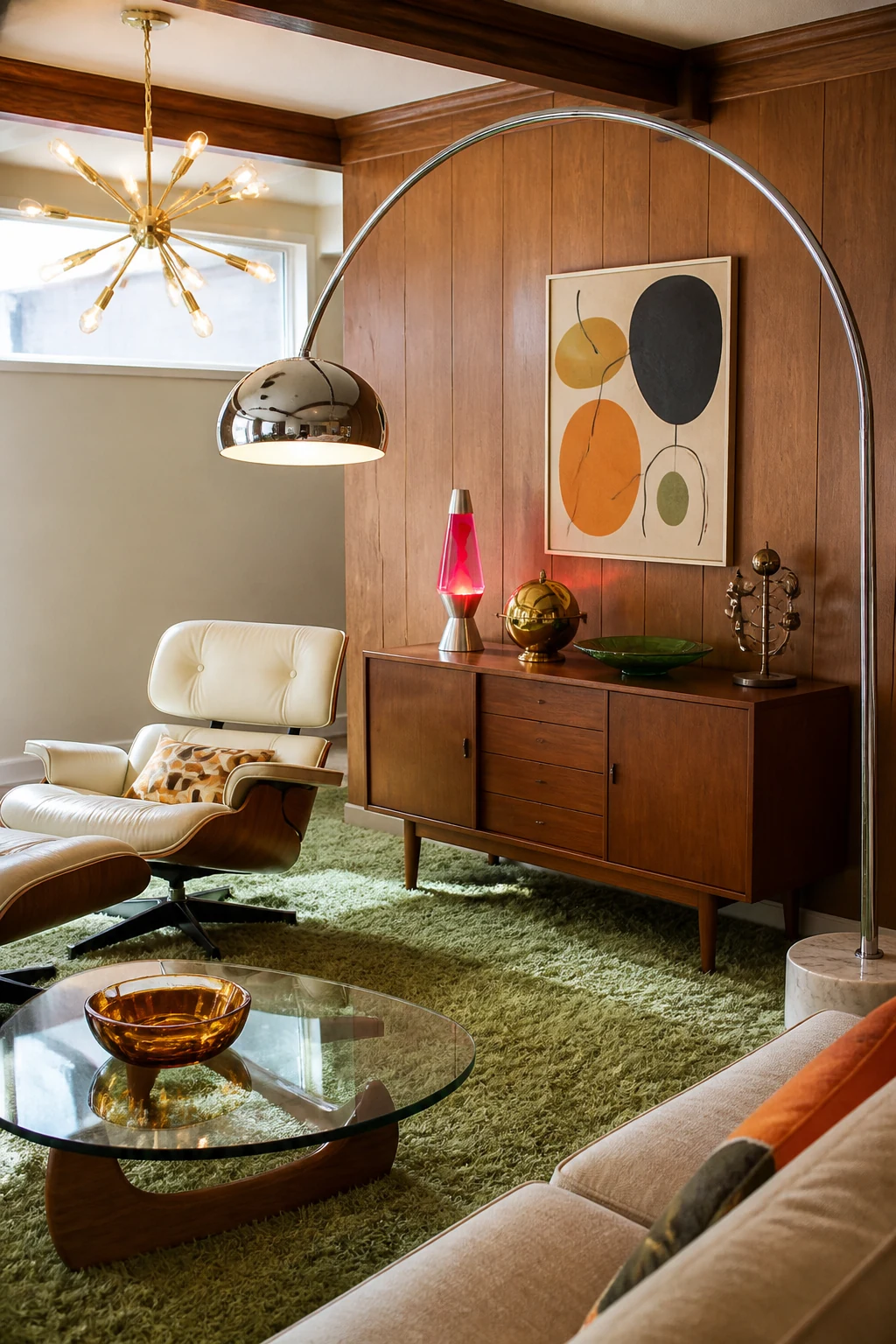 1960s Space Age Lighting and Decor