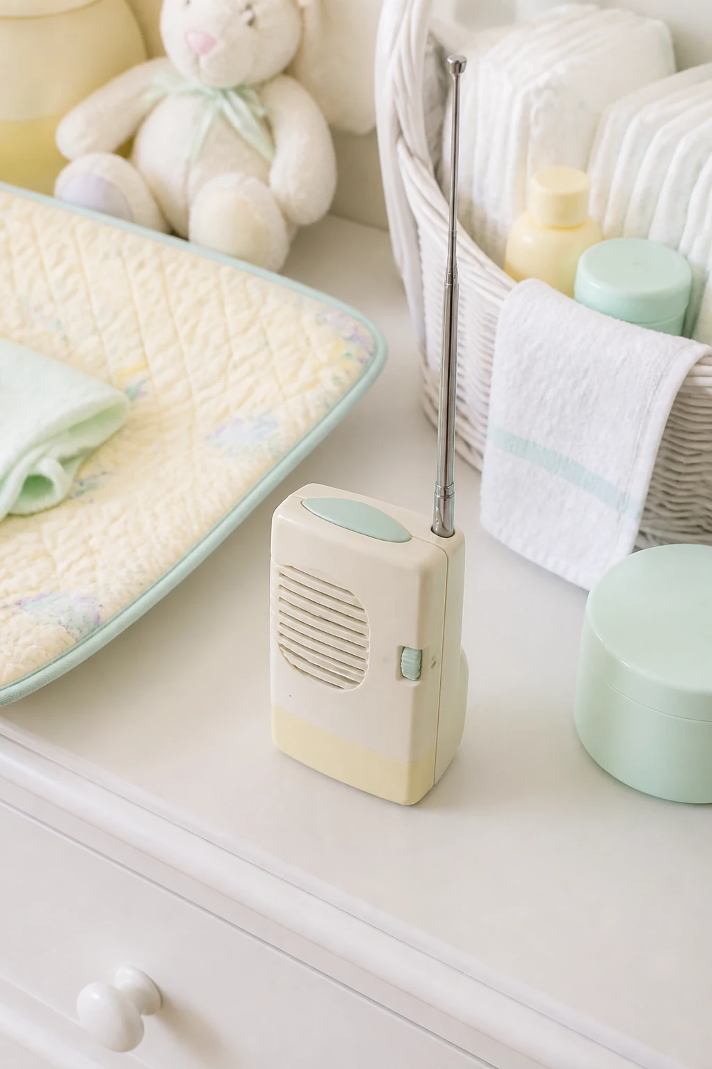 Bulky 1990s Baby Technology