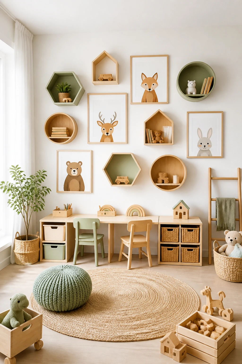 Geometric Shapes as Functional Art