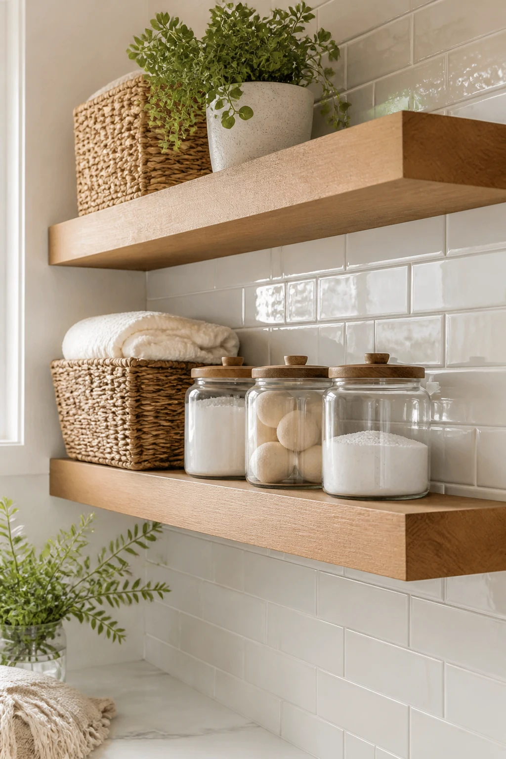 Warming Up Cool Tiles with Wood Textures