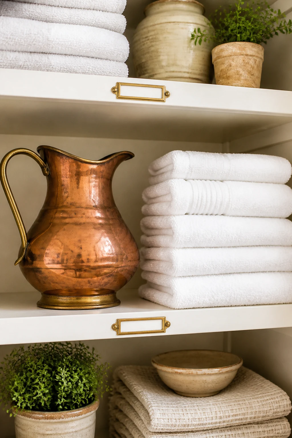 Styling Open Shelves with Purpose