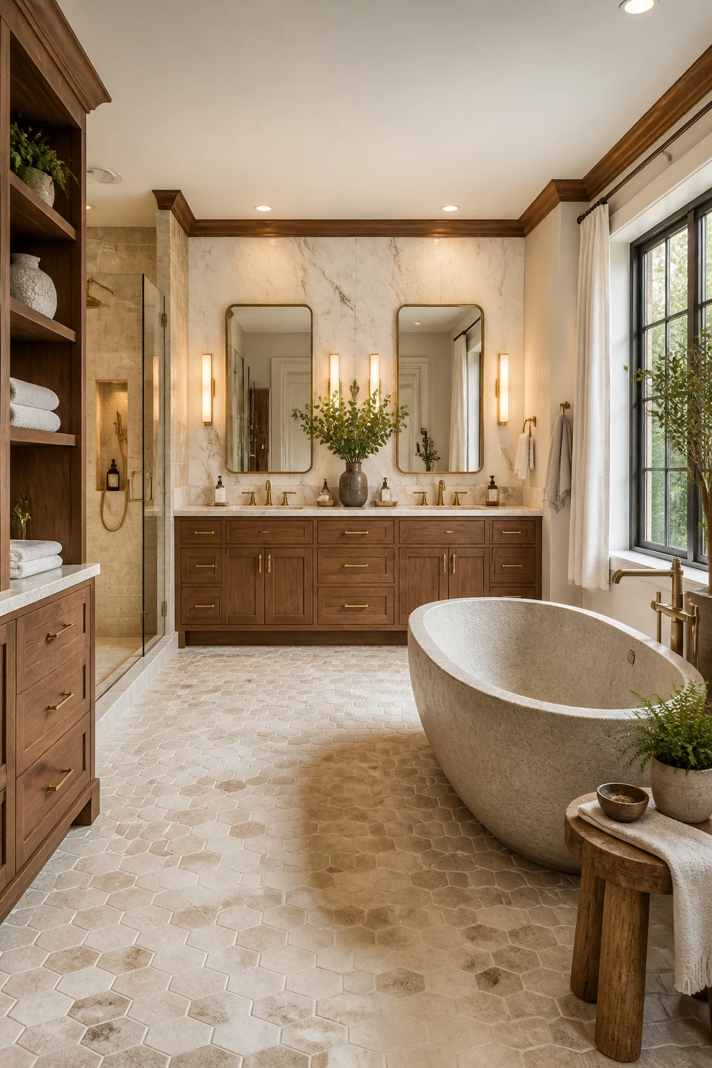 Grounding the Space with Organic Textures