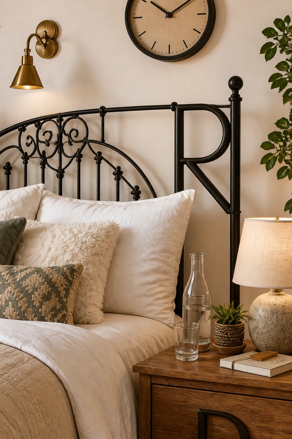 Discovering the "R" in the Iron Headboard
