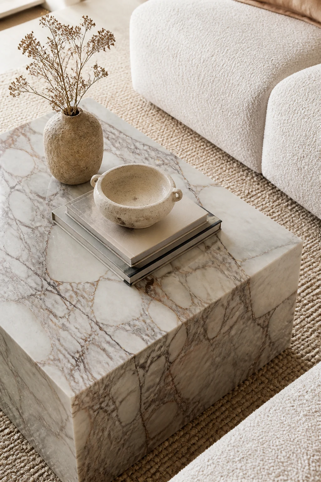 Anchoring with Marble and Texture