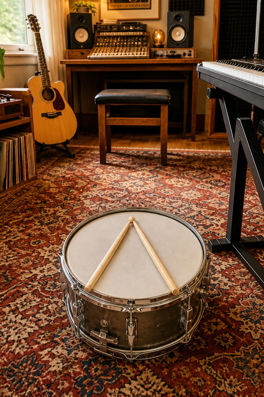 Discovering the V on the Snare Drum