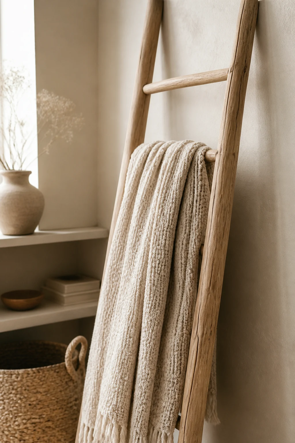 Functional Decor: The Blanket Ladder