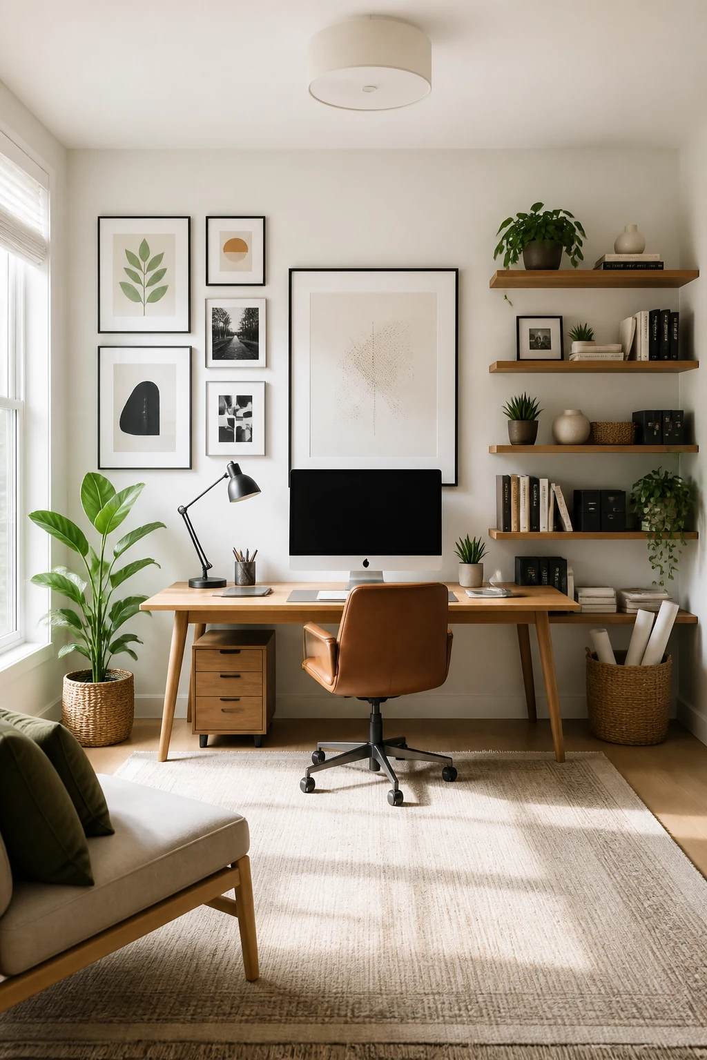 Balancing Gallery Walls and Open Shelving
