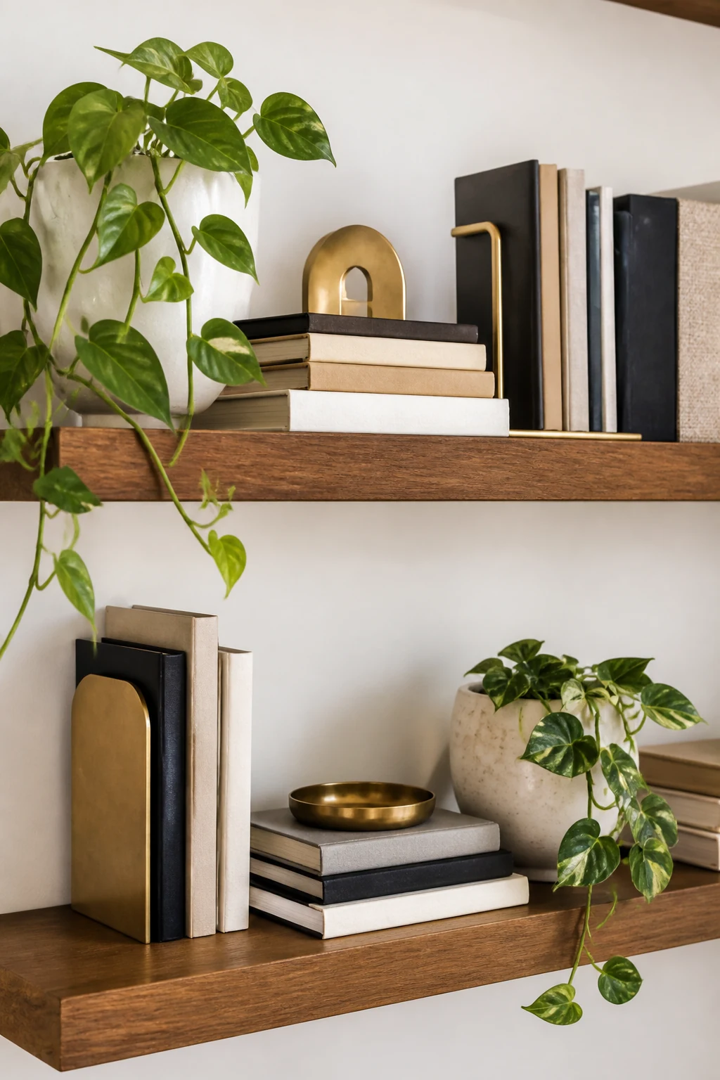 Styling Floating Shelves with Purpose