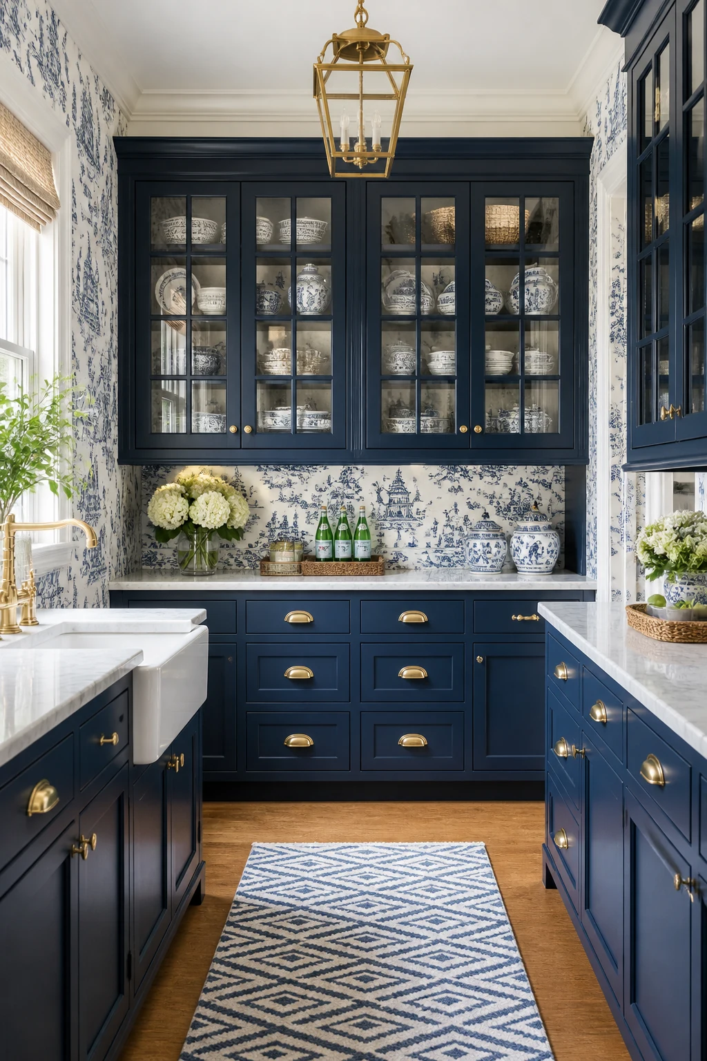 Anchoring with Navy and Brass