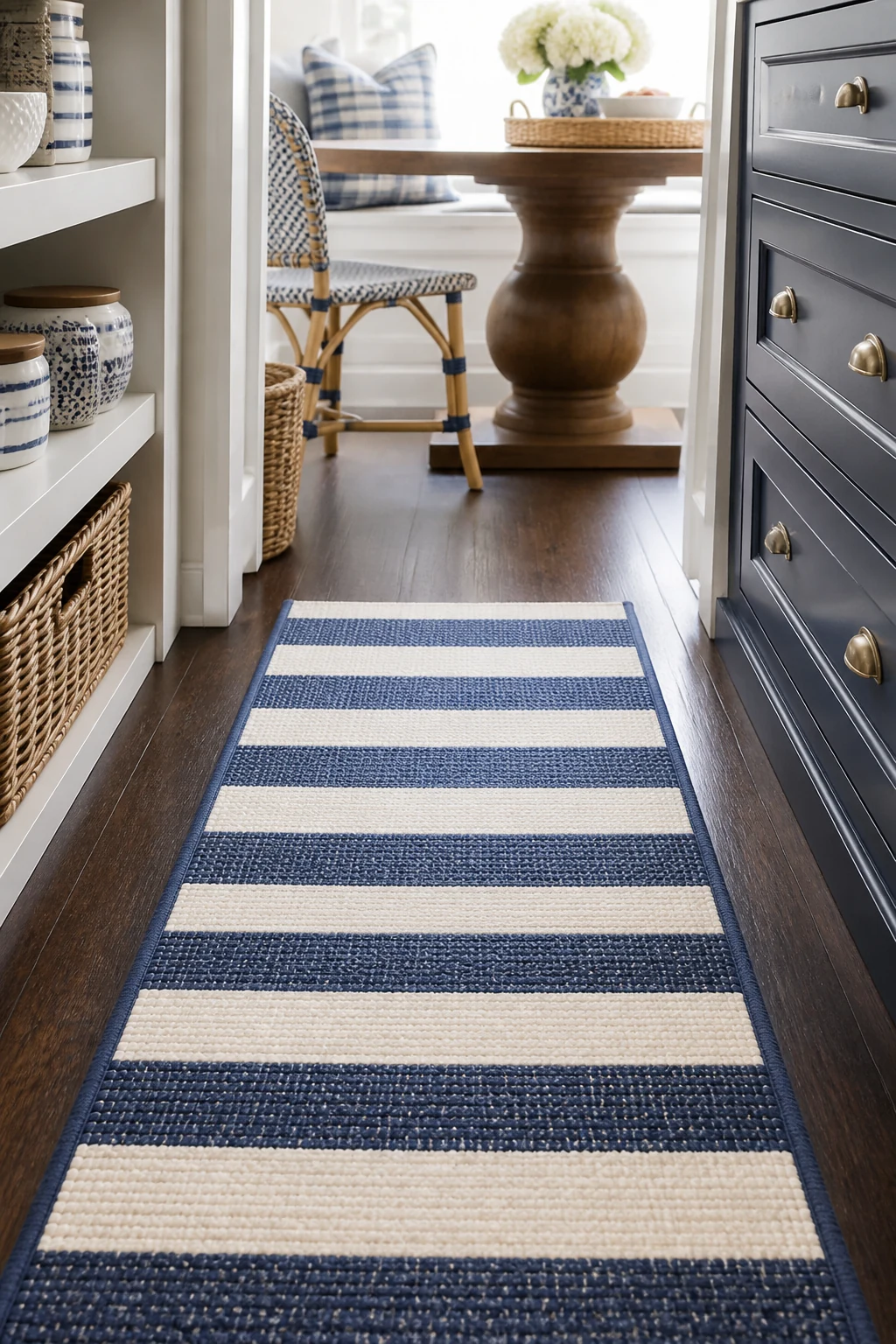 Grounding with Striped Runners