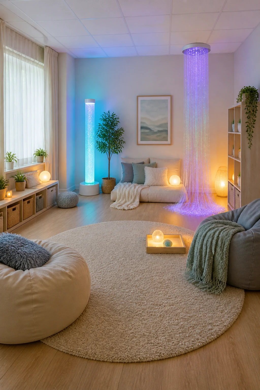 Layering Calming Ambient Light