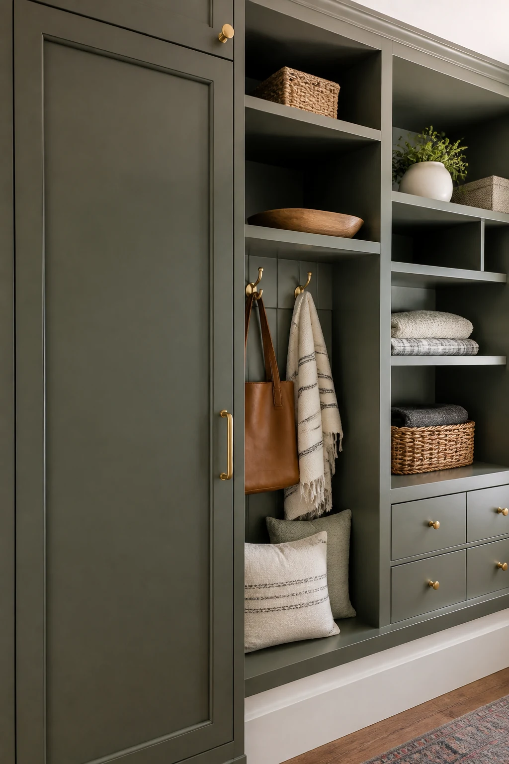 Blending Open and Closed Storage