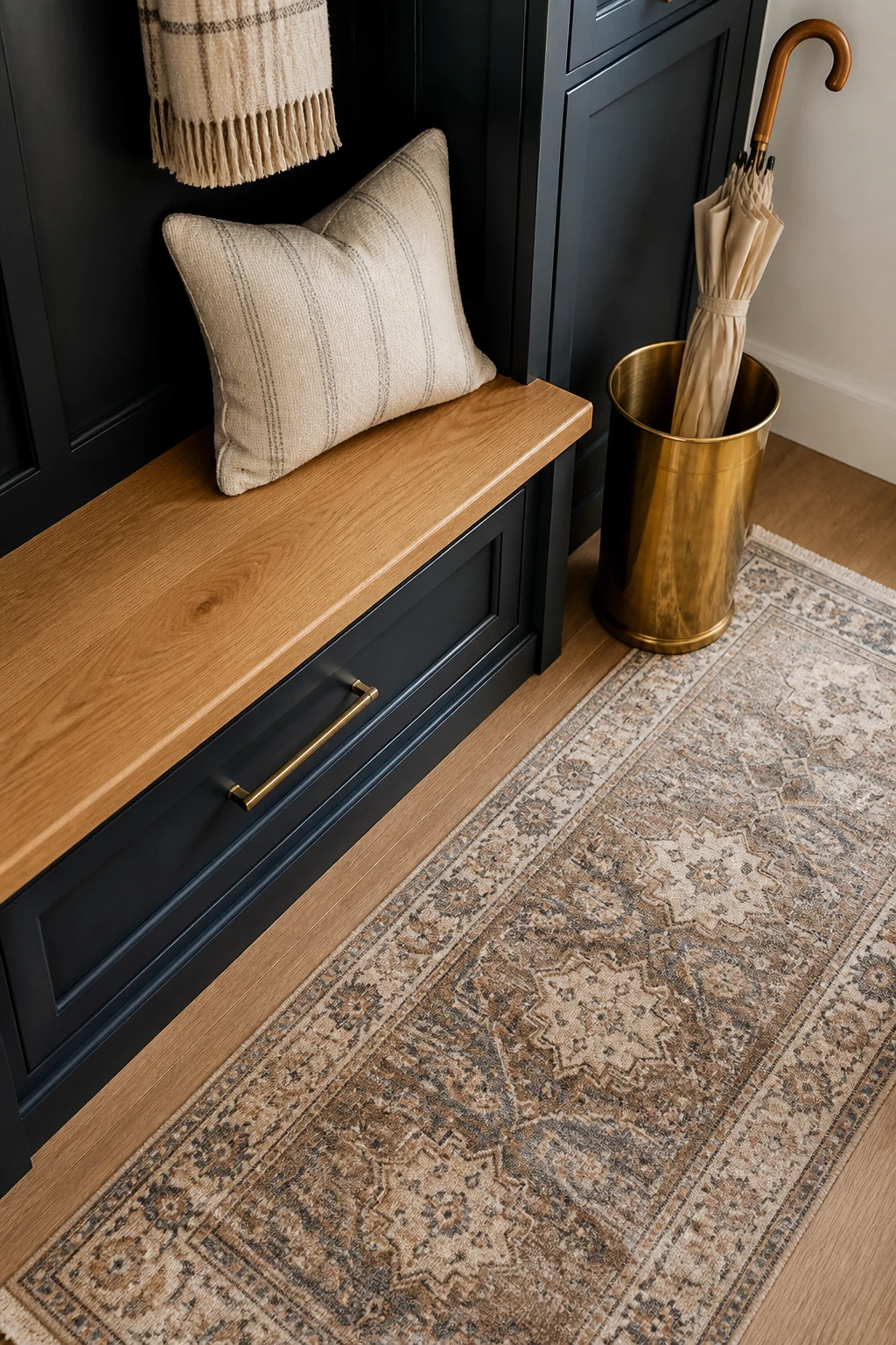 Grounding the Space with Warm Textures