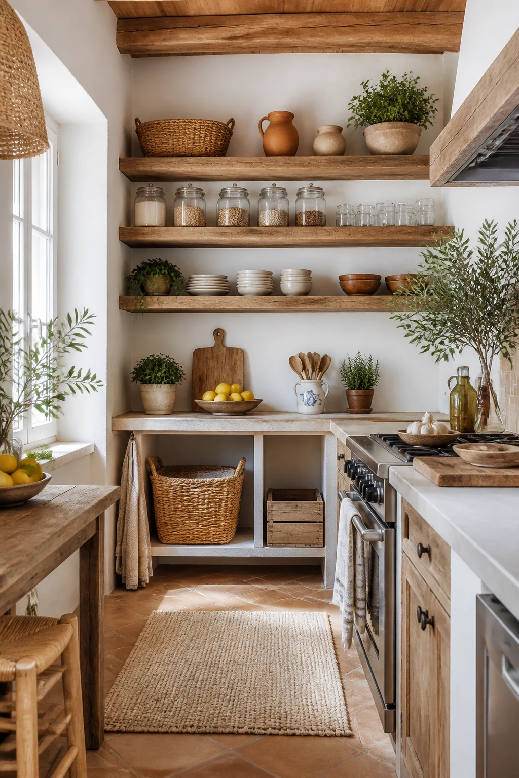 Maximizing Charm with Open Shelving