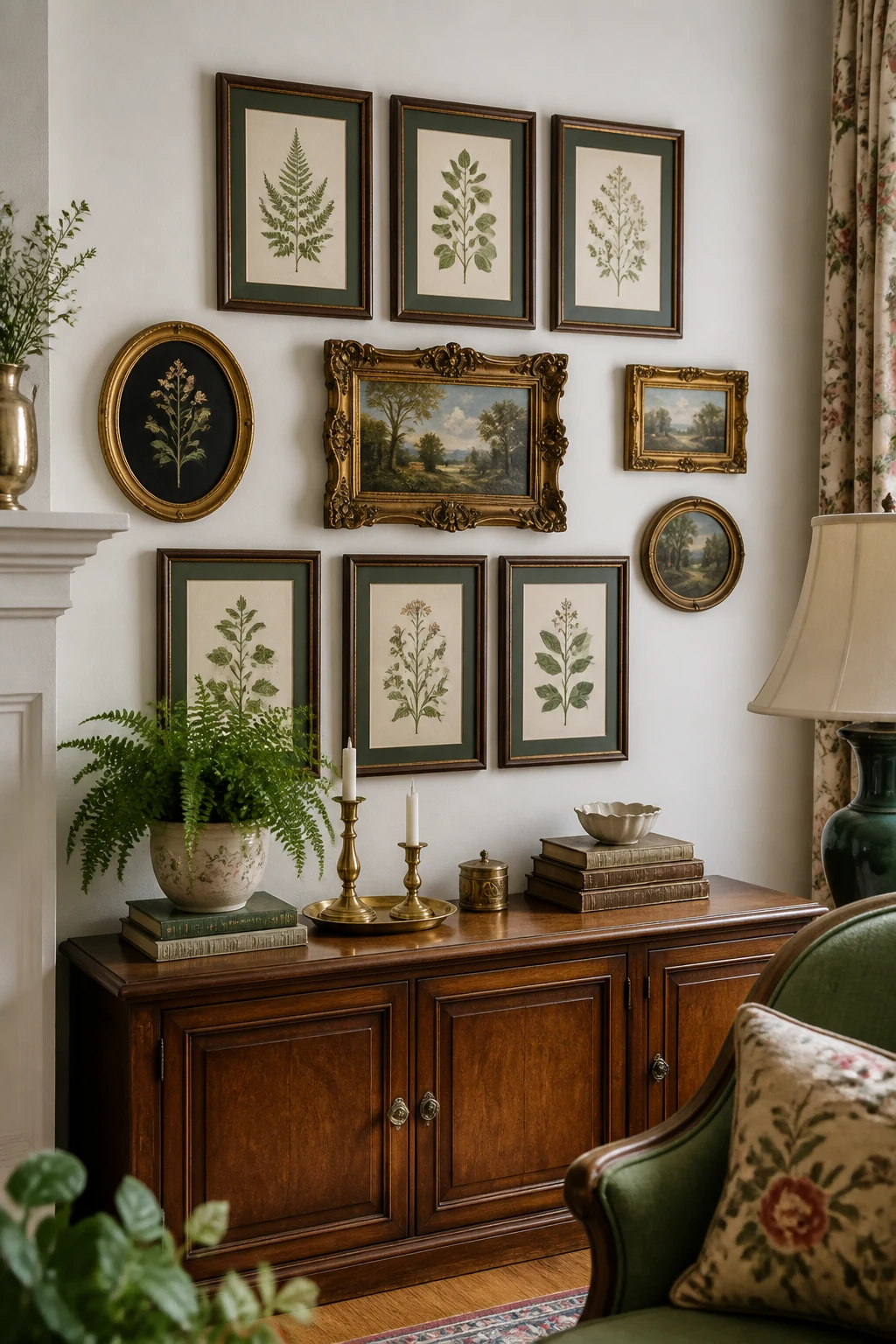 Curating an Eclectic Gallery Wall