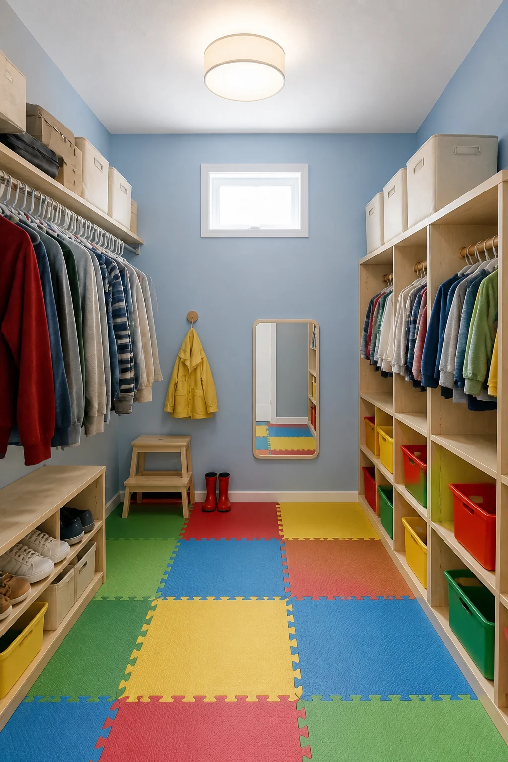 The same room styled as The Toddler Independence