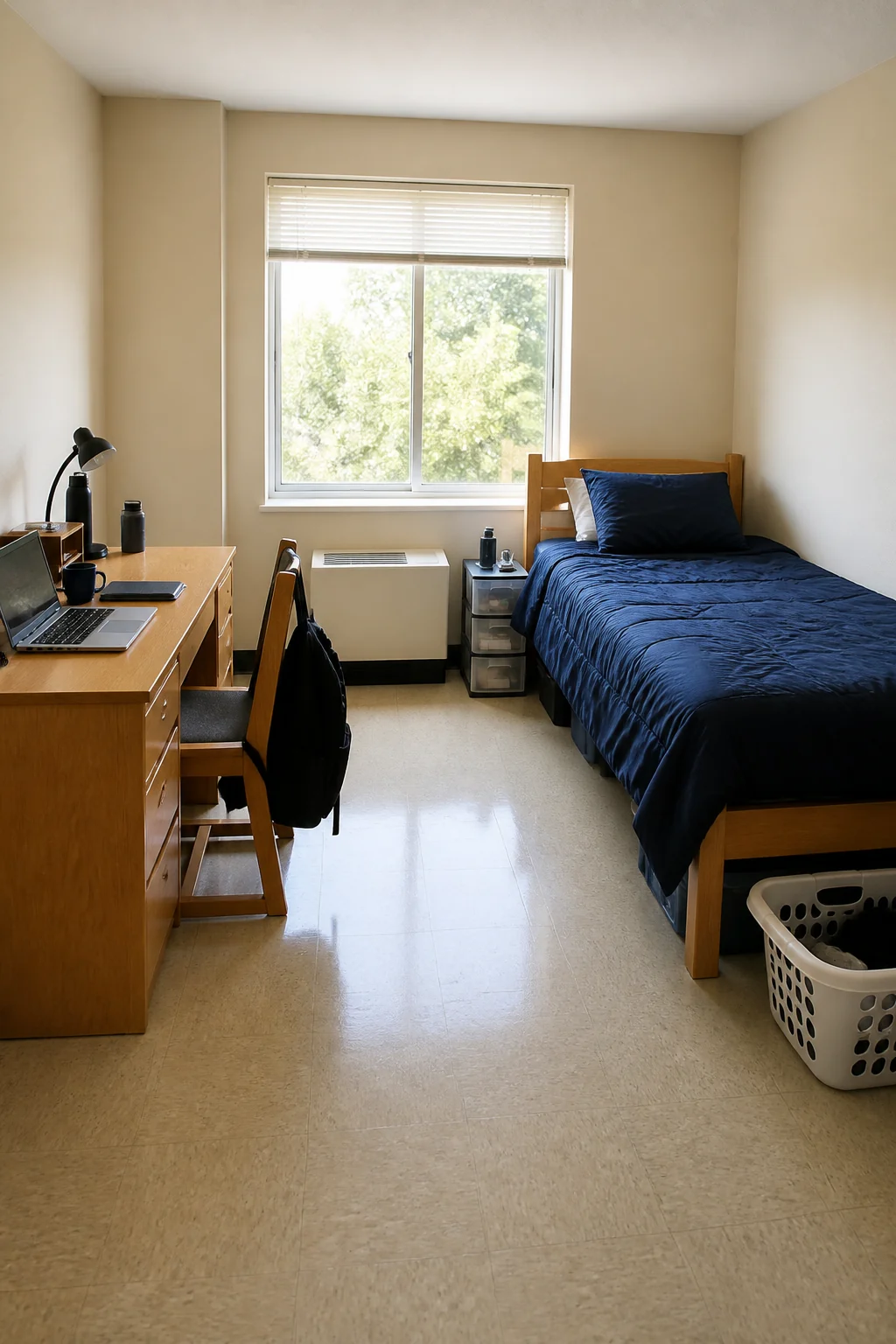 Base room before the Cozy Minimalist styling