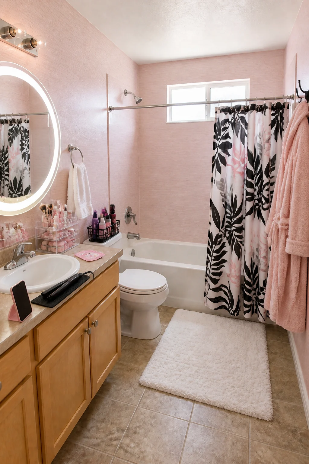 The same room styled as Teenager Hub