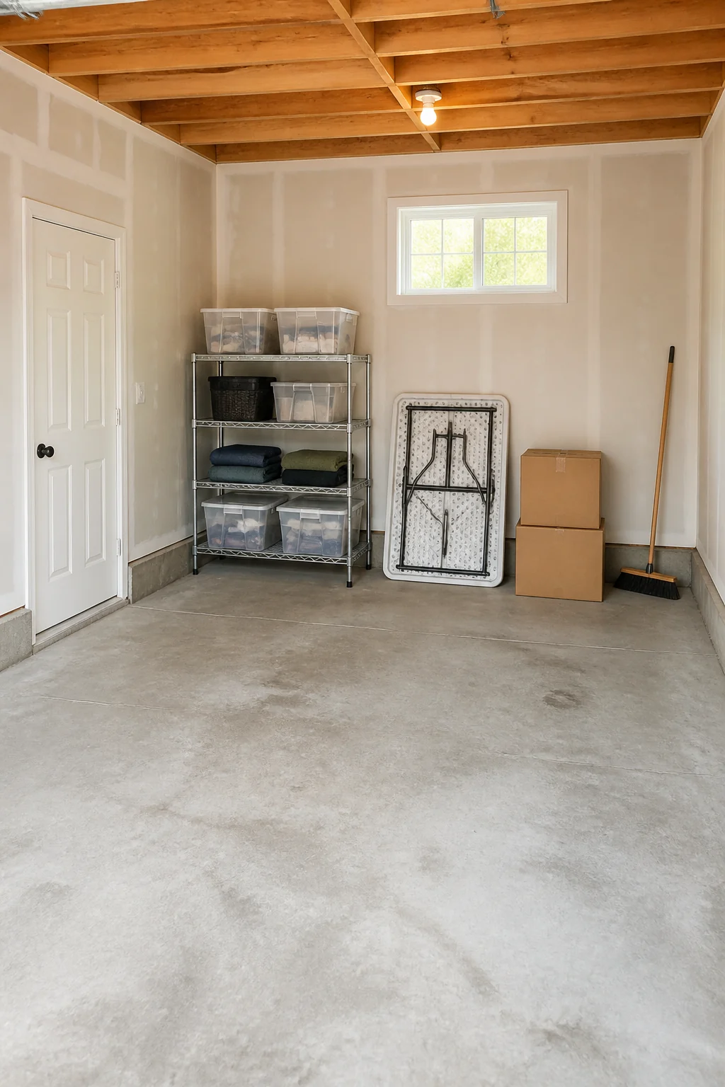 Base room before the The Starter Gym styling