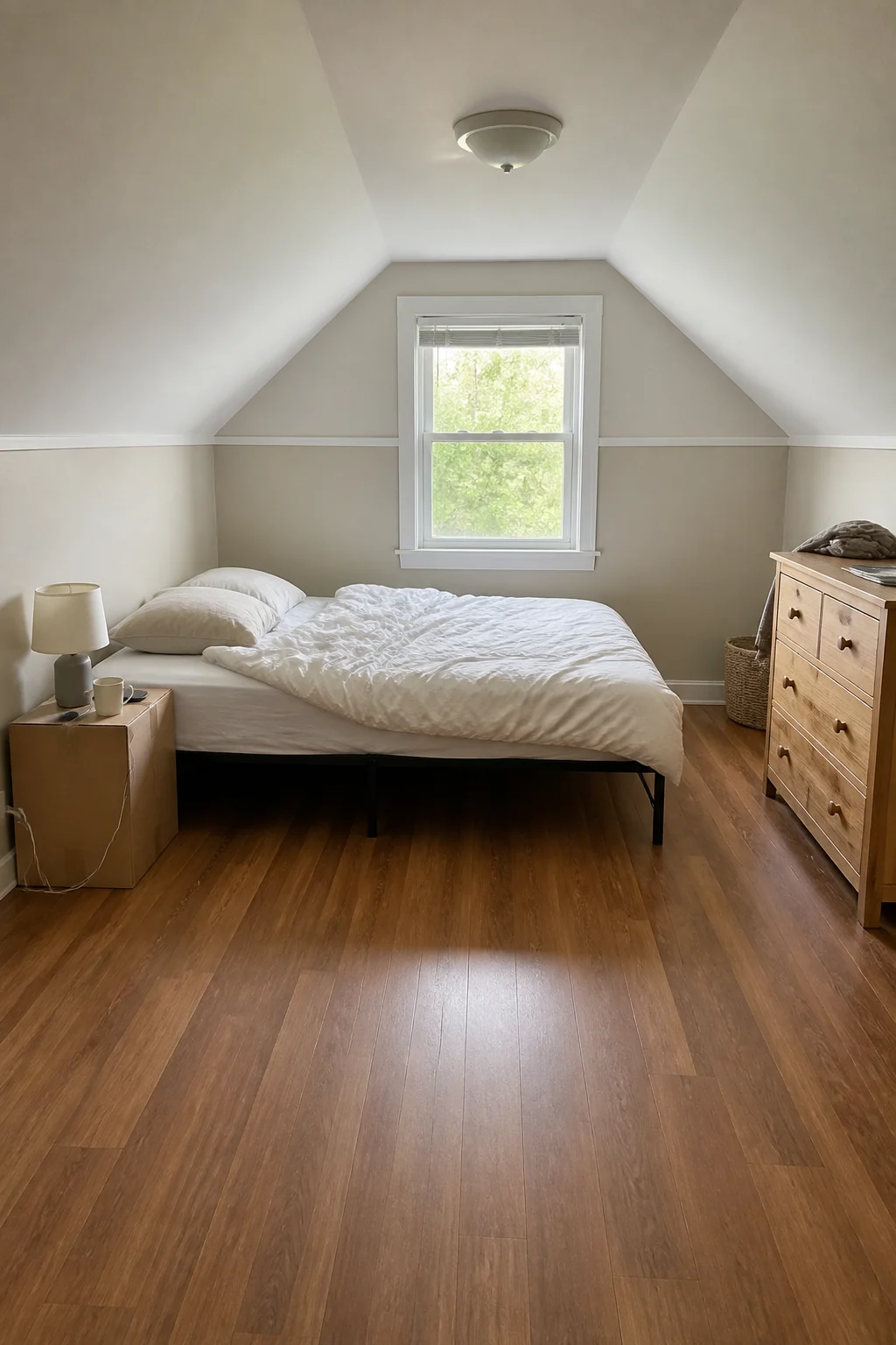 Base room before the Infant Nursery styling