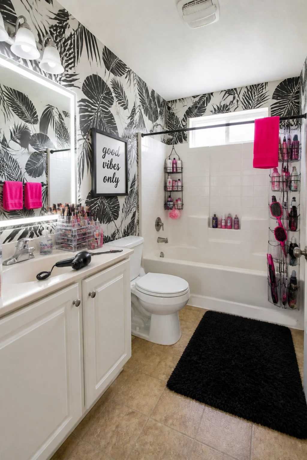 The same room styled as Teenager Shared
