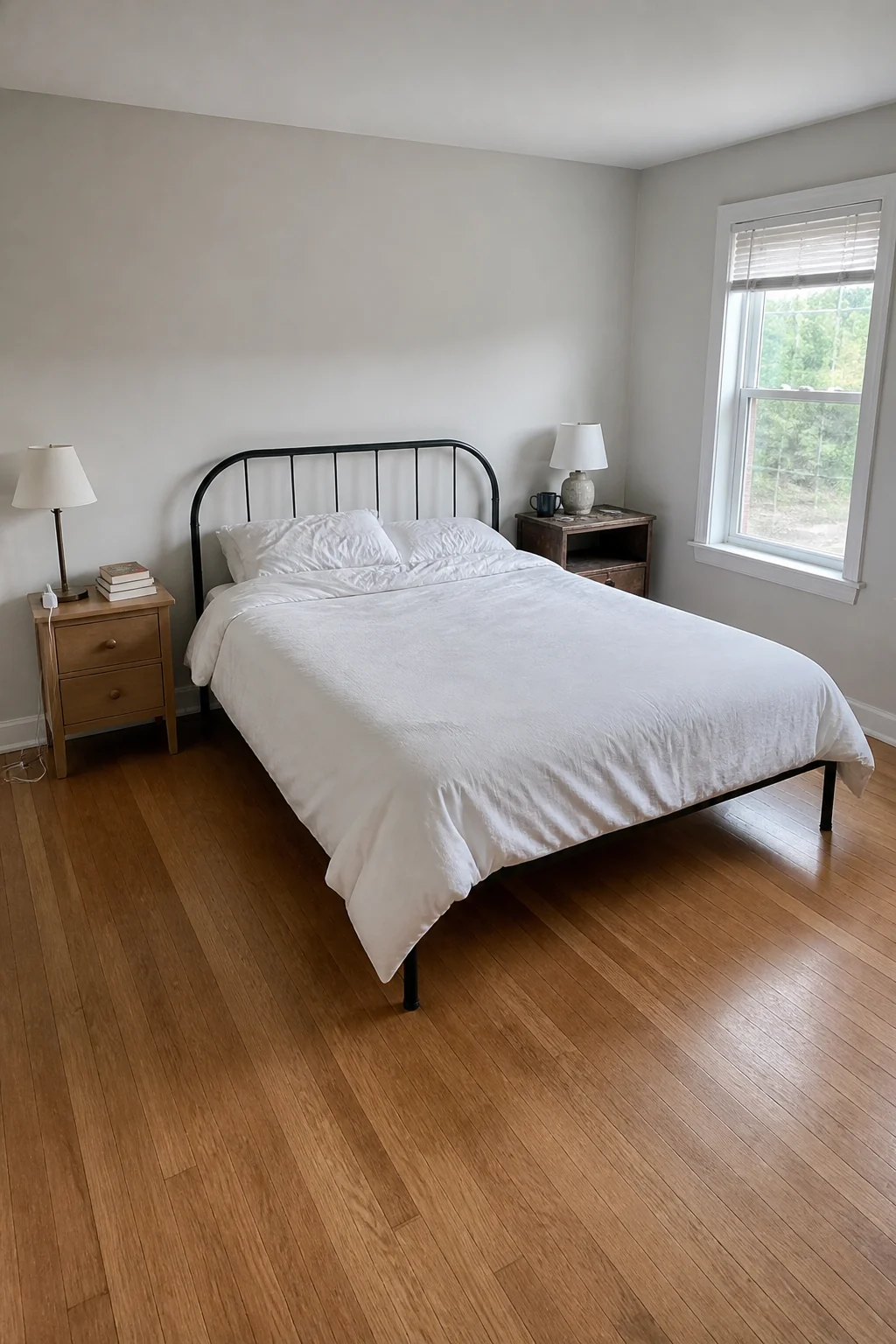 Base room before the Warm Minimalism styling
