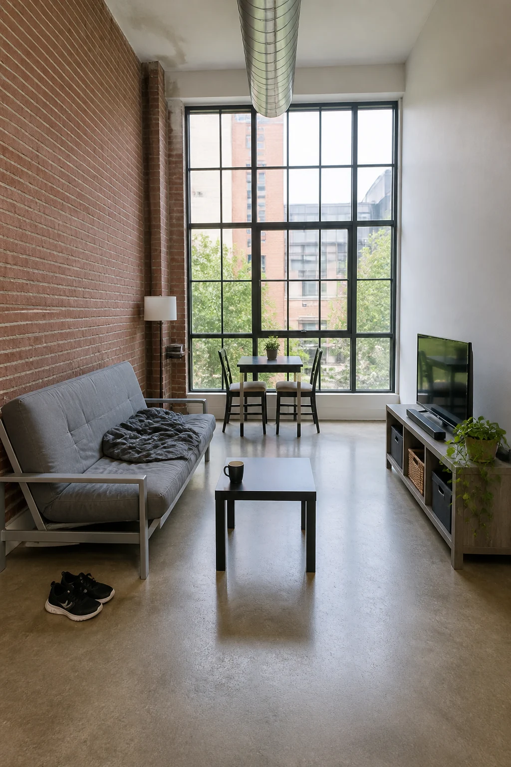 Base room before the First Solo Apartment styling