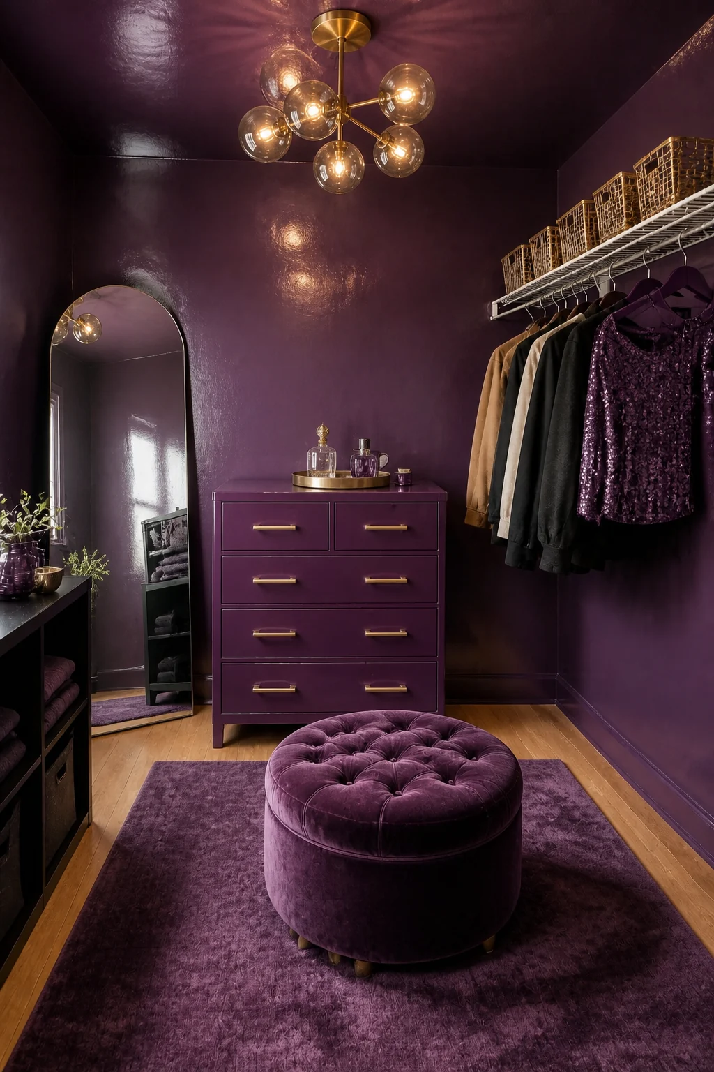 The same room styled as Jewel-Box