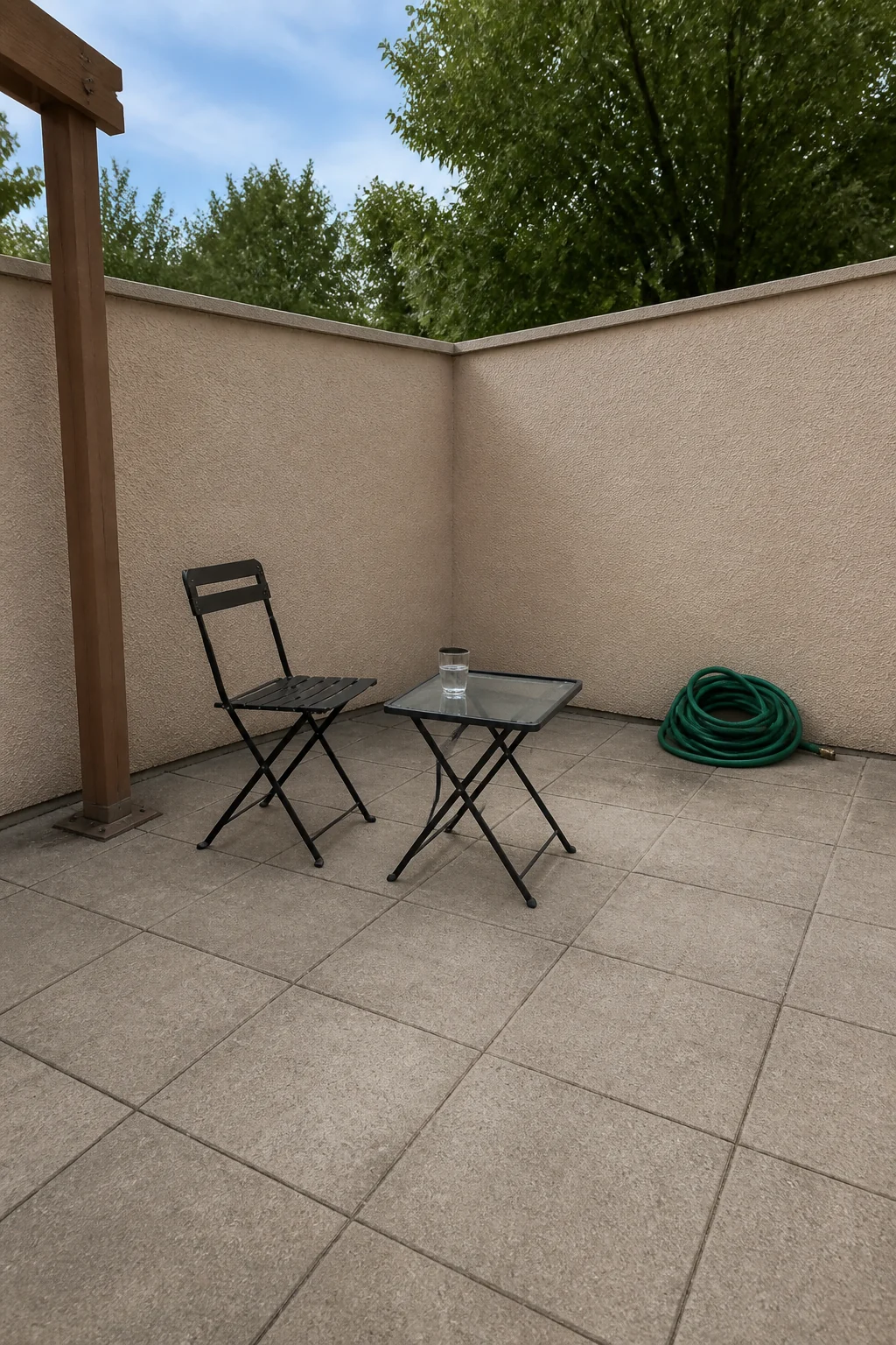 Base room before the Balearic Warmth styling