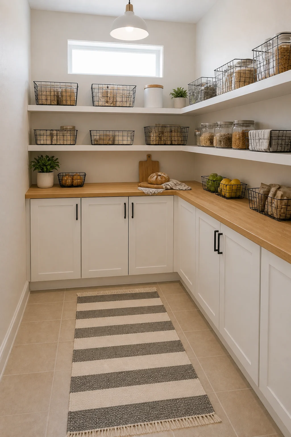 The same room styled as The $2,500 Flat-Pack Hack
