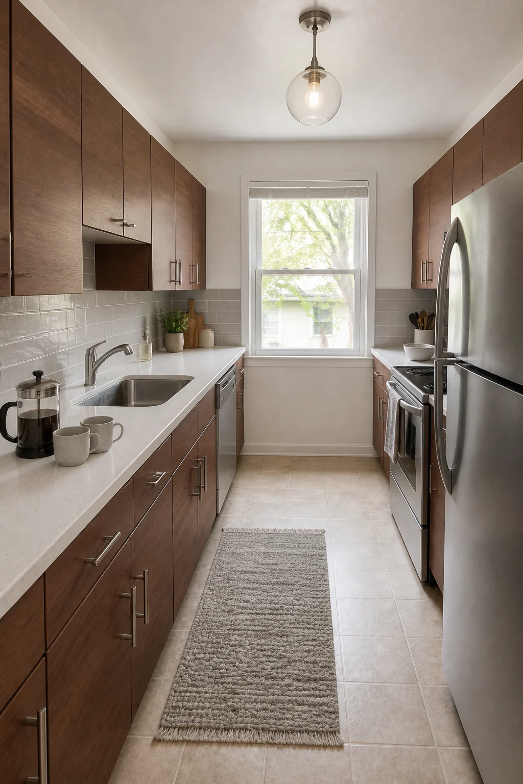 The same room styled as The $7,500 RTA Upgrade