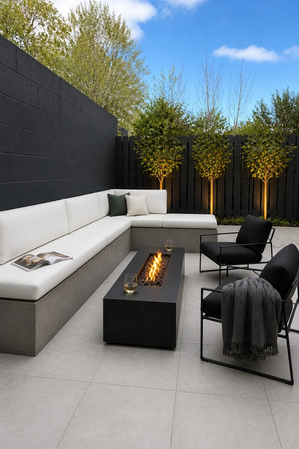 The same room styled as The $28,000 Luxury Resort