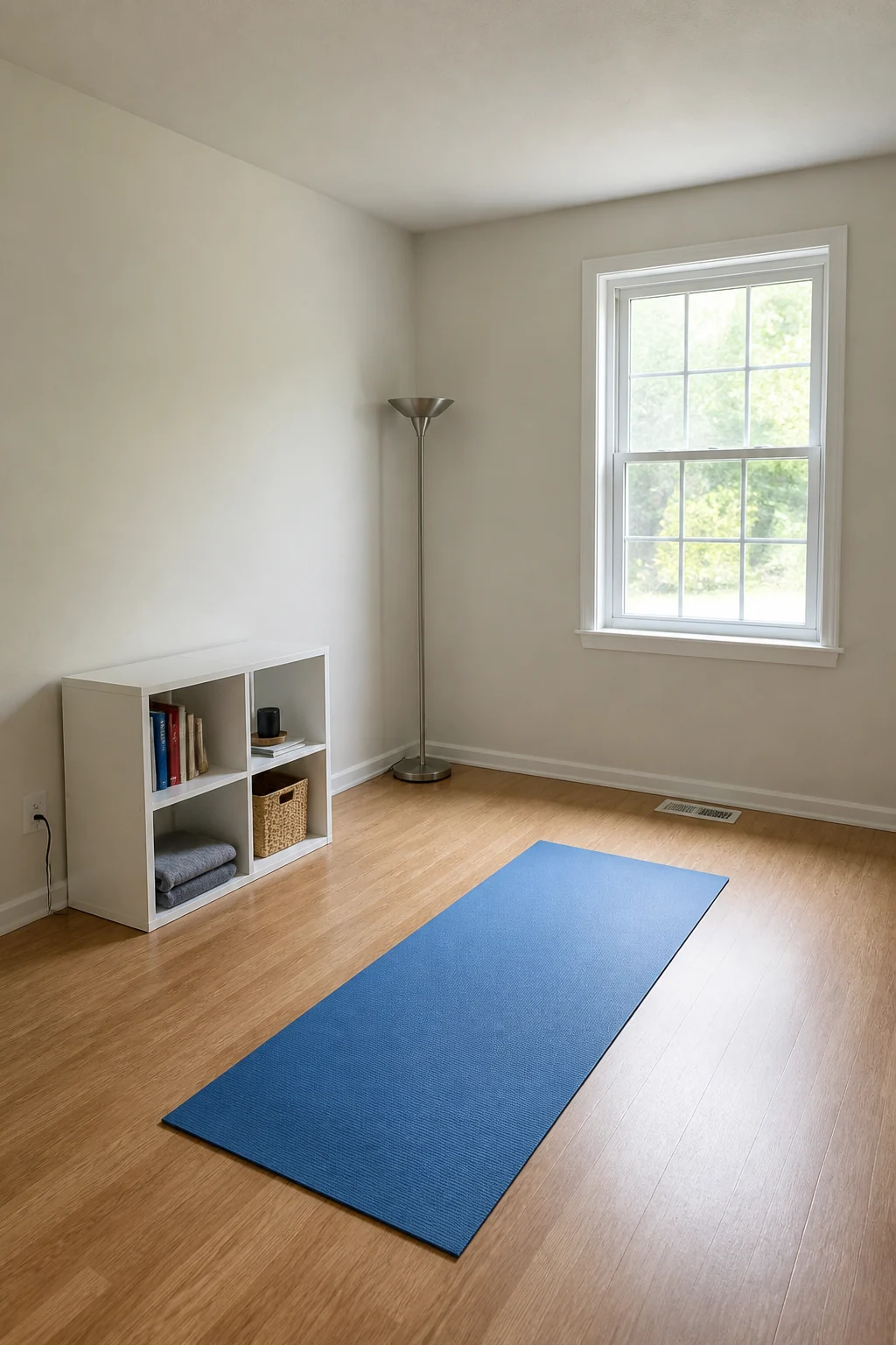 Base room before the Minimalist Japandi styling