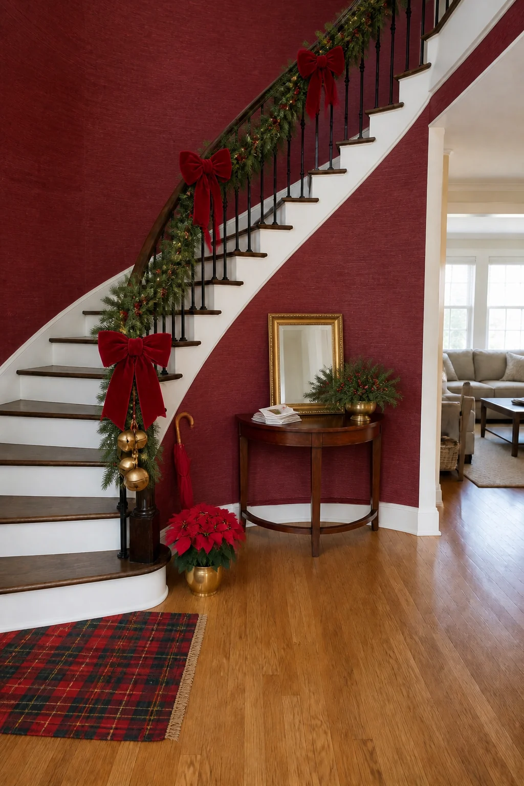 The same room styled as Traditional Classic