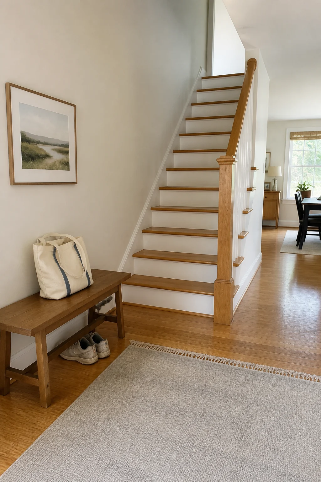 Base room before the Scandi Minimalist styling