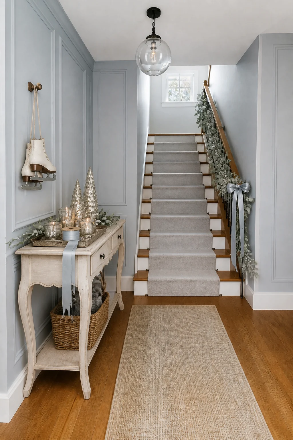 The same room styled as French Provincial